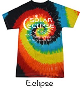 Solar Eclipse Tie Dye